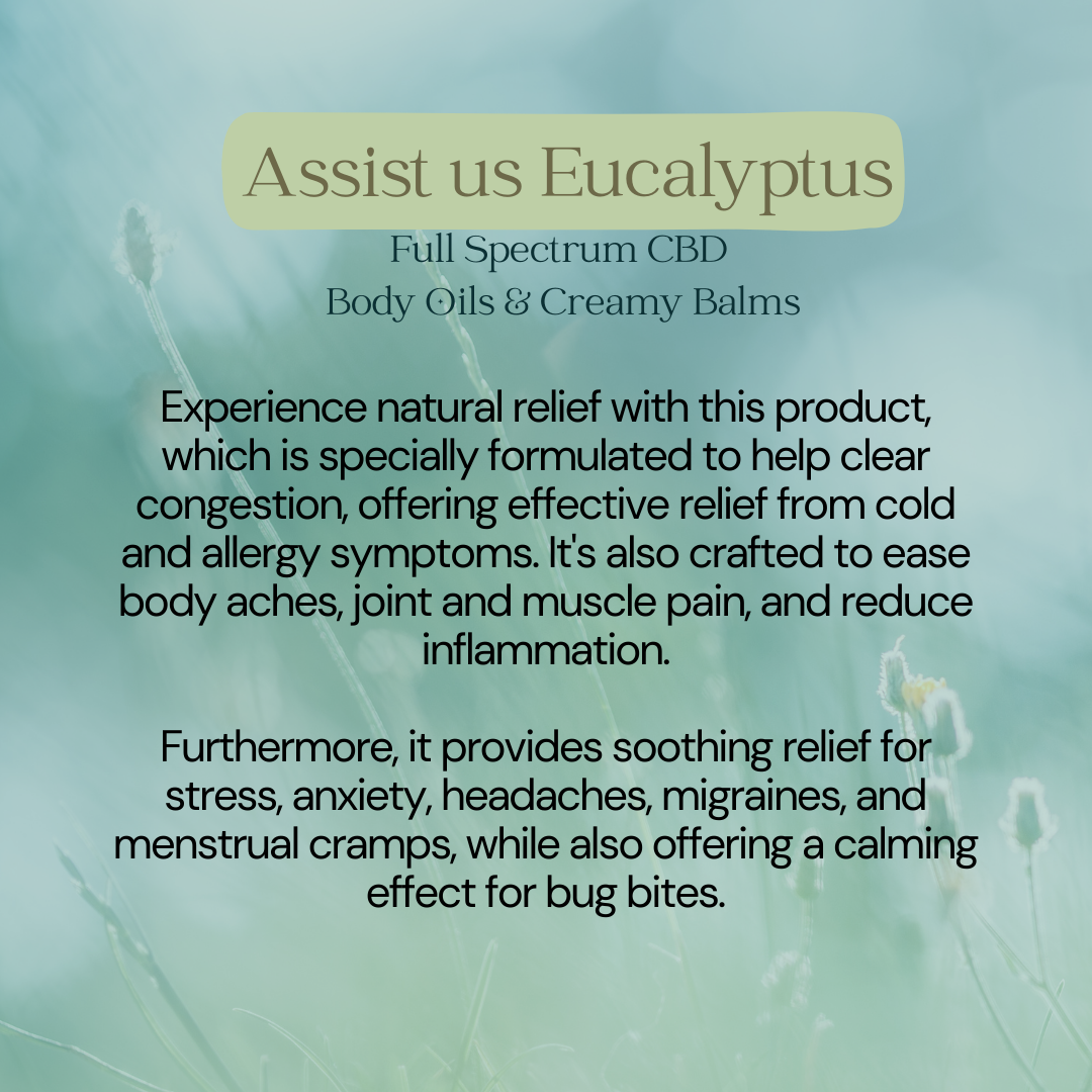 Assist Us Eucalyptus Body Oil