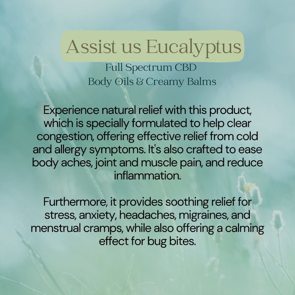 Assist Us Eucalyptus Body Oil