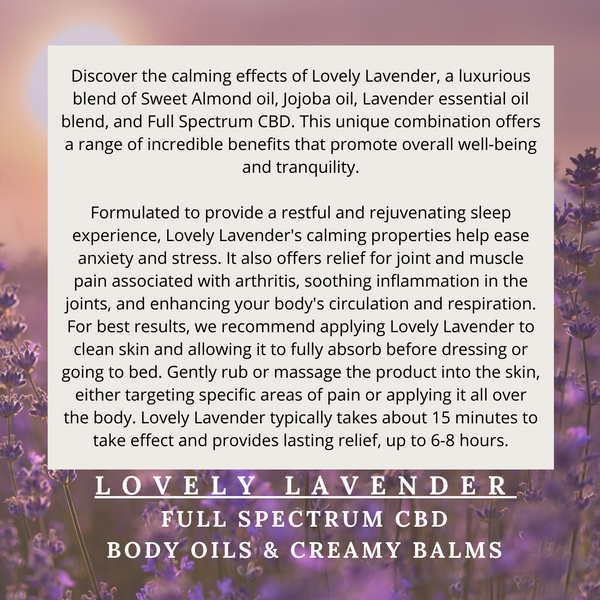 Lovely Lavender Body Oil