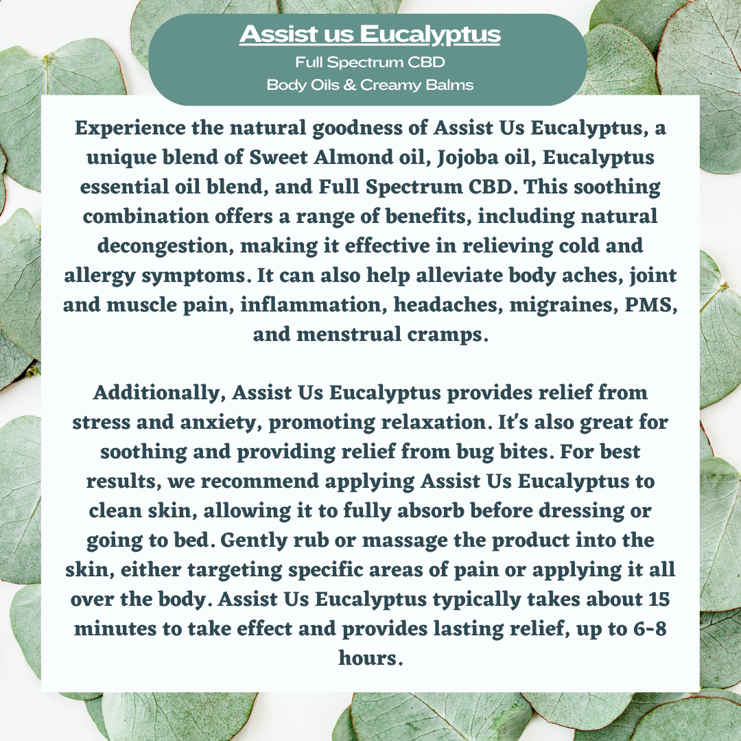 Assist Us Eucalyptus Creamy Balm