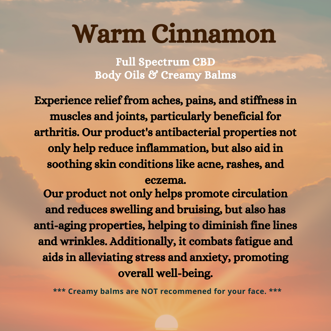 Warm Cinnamon Creamy Balm